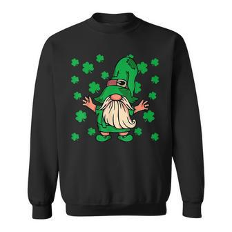 Shamrock Gnome Shenanigans With My Gnomies St Patricks Day Sweatshirt - Thegiftio UK