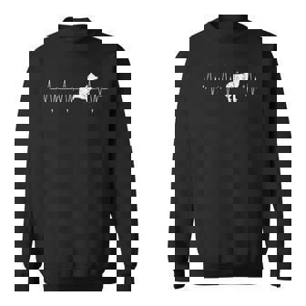 Siberian Husky Heartbeat Pet Owner Animal Dog Breed Husky Men Women Sweatshirt Graphic Print Unisex - Seseable