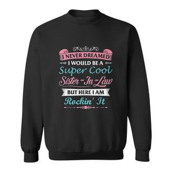 Sister In Law Funny Gift From Brother In Law For Her Men Women Sweatshirt Graphic Print Unisex - Thegiftio UK