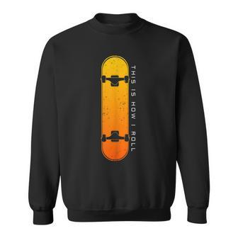 Skateboarding Skateboard Clothing - Skateboarder Skateboard Sweatshirt | Mazezy