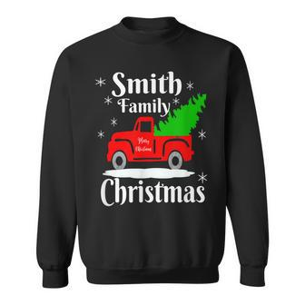 Smith Family Christmas Matching Family Christmas Sweatshirt - Seseable