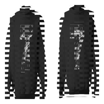 Soccer Number 7 Soccer 7 Jersey Player Fan Sweatshirt | Mazezy