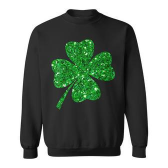 Sparkle Clover Irish For St Patricks & Pattys Day V2 Sweatshirt | Mazezy