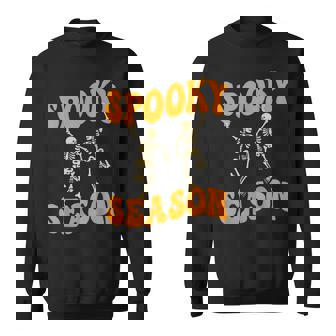 Spooky Season Halloween Season Spooky Babe V2 Men Women Sweatshirt Graphic Print Unisex - Thegiftio