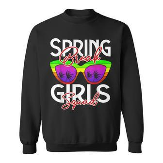 Spring Break Squad 2023 Retro Spring Break 2023 Girls Squad Sweatshirt - Seseable