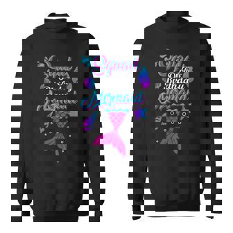 Squad Of The Birthday Mermaid Birthday Party Mermaid Squad Sweatshirt | Mazezy