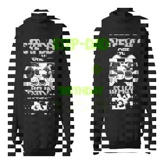 Step-Dad Of The Birthday Boy Matching Video Game Sweatshirt - Thegiftio UK