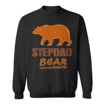 Stepdad Bear Step Dad Sweatshirt | Mazezy