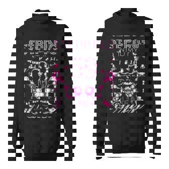 Stepping Into My 59Th Birthday Like A Queen Birthday Boss Men Women Sweatshirt Graphic Print Unisex - Thegiftio UK