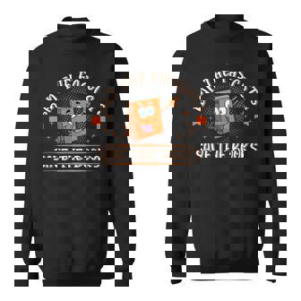 Stop Book Banning Save The Books Stop Fascists Sweatshirt | Mazezy