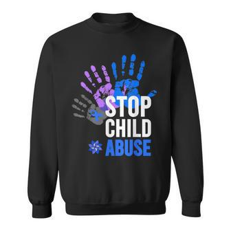Stop Child Abuse - Child Abuse Stop Child Abuse Sweatshirt | Mazezy
