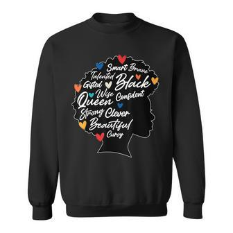 Strong Black Woman  Black Queen  Melanin Queen  Sweatshirt