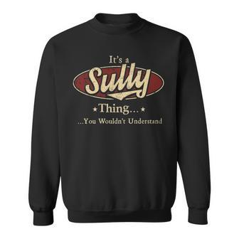 Sully Personalized Name Gifts Name Print S With Name Sully Sweatshirt - Seseable