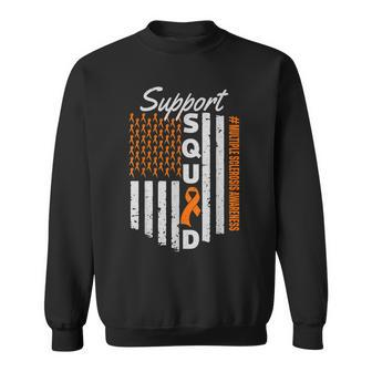 Support Squad Multiple Sclerosis Awareness | Ms Awareness Sweatshirt | Mazezy
