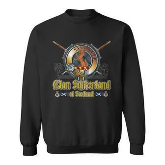 Sutherland Clan Badge Sweatshirt - Seseable