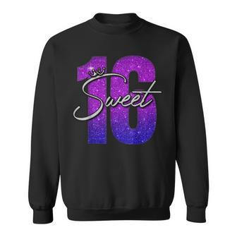Sweet 16 Gifts For Girls 16Th Birthday 16 Year Old Gifts Sweatshirt | Mazezy
