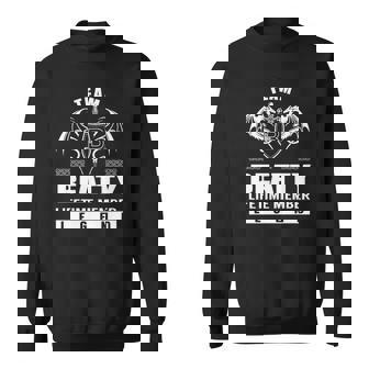 Team Beatty Lifetime Member Legend Sweatshirt - Seseable