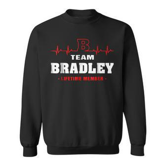 Team Bradley Lifetime Member Name Surname Last Name Sweatshirt - Seseable