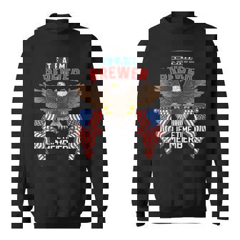 Team Brewer Lifetime Member Us Flag Sweatshirt | Seseable CA