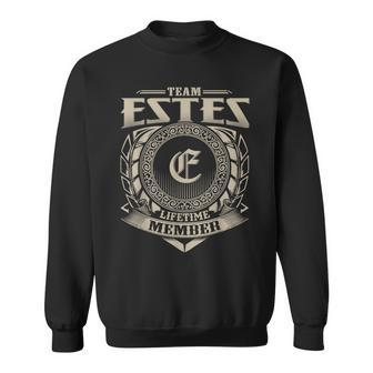 Team Estes Lifetime Member Vintage Estes Family Sweatshirt - Thegiftio