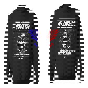 Team Farmer Lifetime Member Agriculture Tractor Farming V2 Sweatshirt - Thegiftio UK
