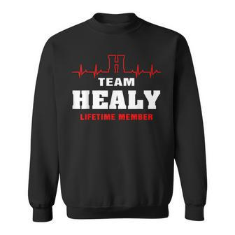 Team Healy Lifetime Member Surname Healy Name Sweatshirt - Seseable