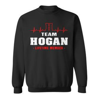 Team Hogan Lifetime Member Surname Last Name Gift Sweatshirt - Seseable