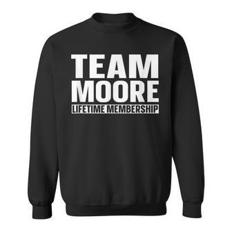 Team Moore Family Member Sweatshirt - Thegiftio UK