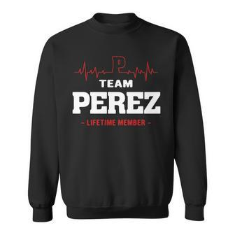 Team Perez Lifetime Member Men Women Sweatshirt Graphic Print Unisex - Thegiftio UK