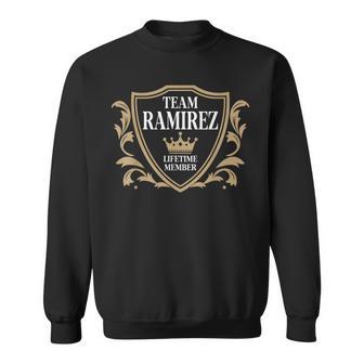 Team Ramirez Family Member Sweatshirt - Thegiftio