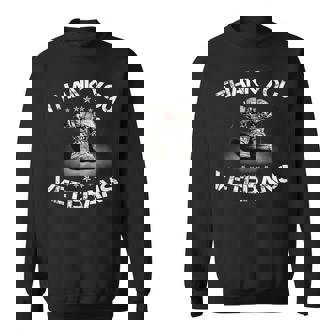 Thank You Veterans Proud Veteran Day Dad Grandpa V7 Sweatshirt | Seseable FR