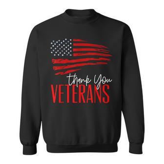 Thank You Veterans V3 Sweatshirt - Seseable