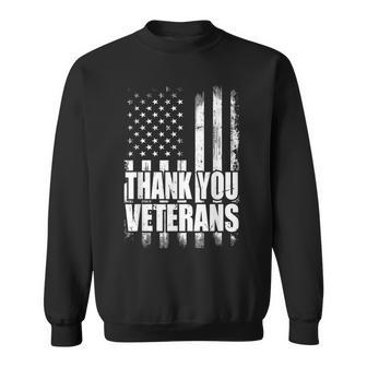 Thank You Veterans Veterans Thank You Veterans Day V2 Sweatshirt - Seseable