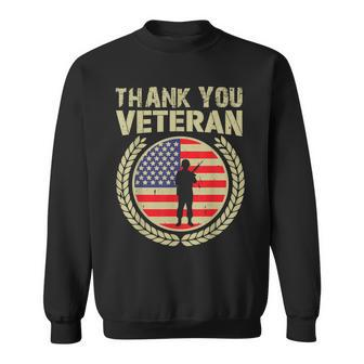 Thank You Veterans Will Make An Amazing Veterans Day V3 Sweatshirt - Seseable