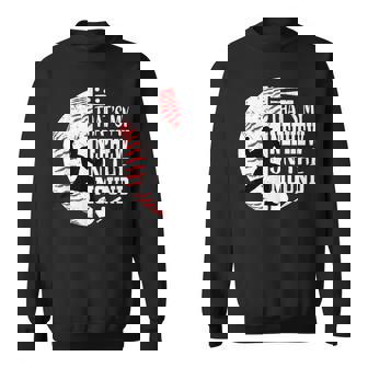 Thats My Nephew Baseball Pitcher Aunt Uncle Quotes Graphic Sweatshirt | Mazezy