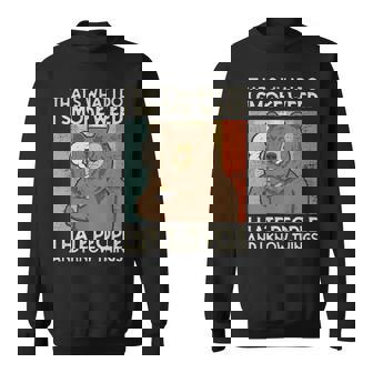 That’S What I Do I Smoke Weed I Hate People Sweatshirt | Mazezy