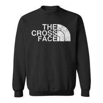 The Cross Face Vintage Classic Wrestling Freestyle Sweatshirt - Seseable