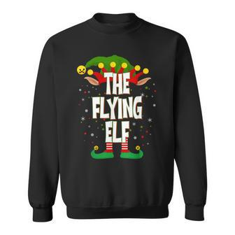 The Flying Elf Christmas Men Women Sweatshirt Graphic Print Unisex - Seseable