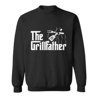 The Grillfather Bbq Grill & Smoker | Barbecue Chef Tshirt Sweatshirt - Monsterry DE