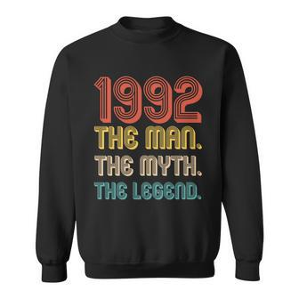 The Man The Myth The Legend 1992 30Th Birthday Sweatshirt - Monsterry CA