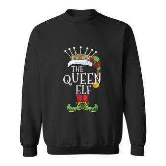 The Queen Elf Family Matching Christmas Group Funny Pajama Sweatshirt - Monsterry DE