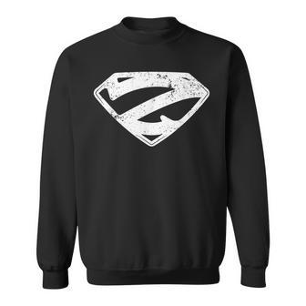 The Z Named Hero Superheroes Emblem Super Powers Disguised Sweatshirt - Seseable