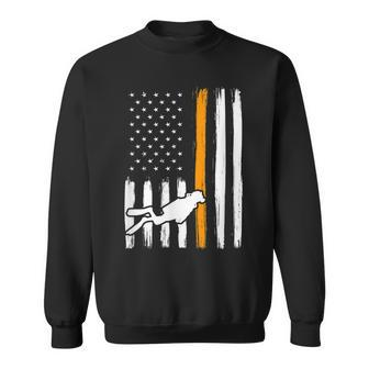 Thin Orange Line Coast Guard Search And Rescue Diver Sweatshirt - Seseable