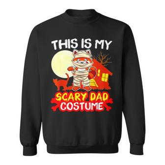 This Is My Scary Dad Costume Halloween Sweatshirt | Mazezy