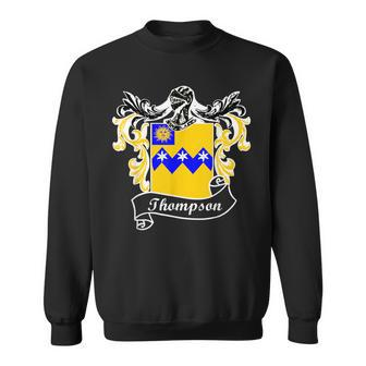 Thompson Coat Of Arms Surname Last Name Family Crest Men Women Sweatshirt Graphic Print Unisex - Thegiftio UK