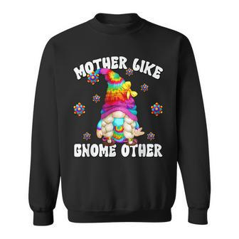 Tie Dye Hippie Grandma Gnome Graphic For Women Hippie Mom Sweatshirt | Mazezy