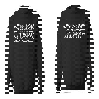 Tina Australian Shepherd Dog Breeds Sweatshirt | Mazezy