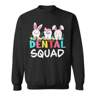 Tooth Bunny Easter Day Dentist Dental Hygienist Assistant Sweatshirt | Mazezy