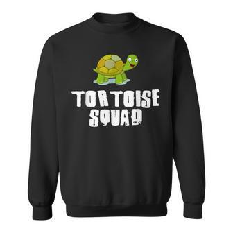 Tortoise Squad Cool Animal Sweatshirt | Mazezy