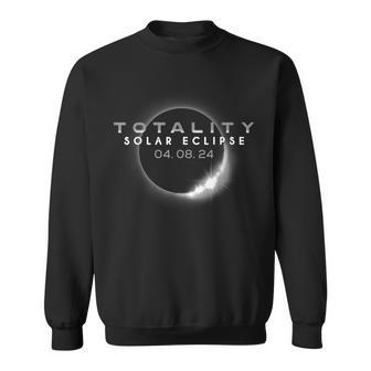 Total Solar Eclipse 04 08 2024 Totality V2 Sweatshirt | Mazezy